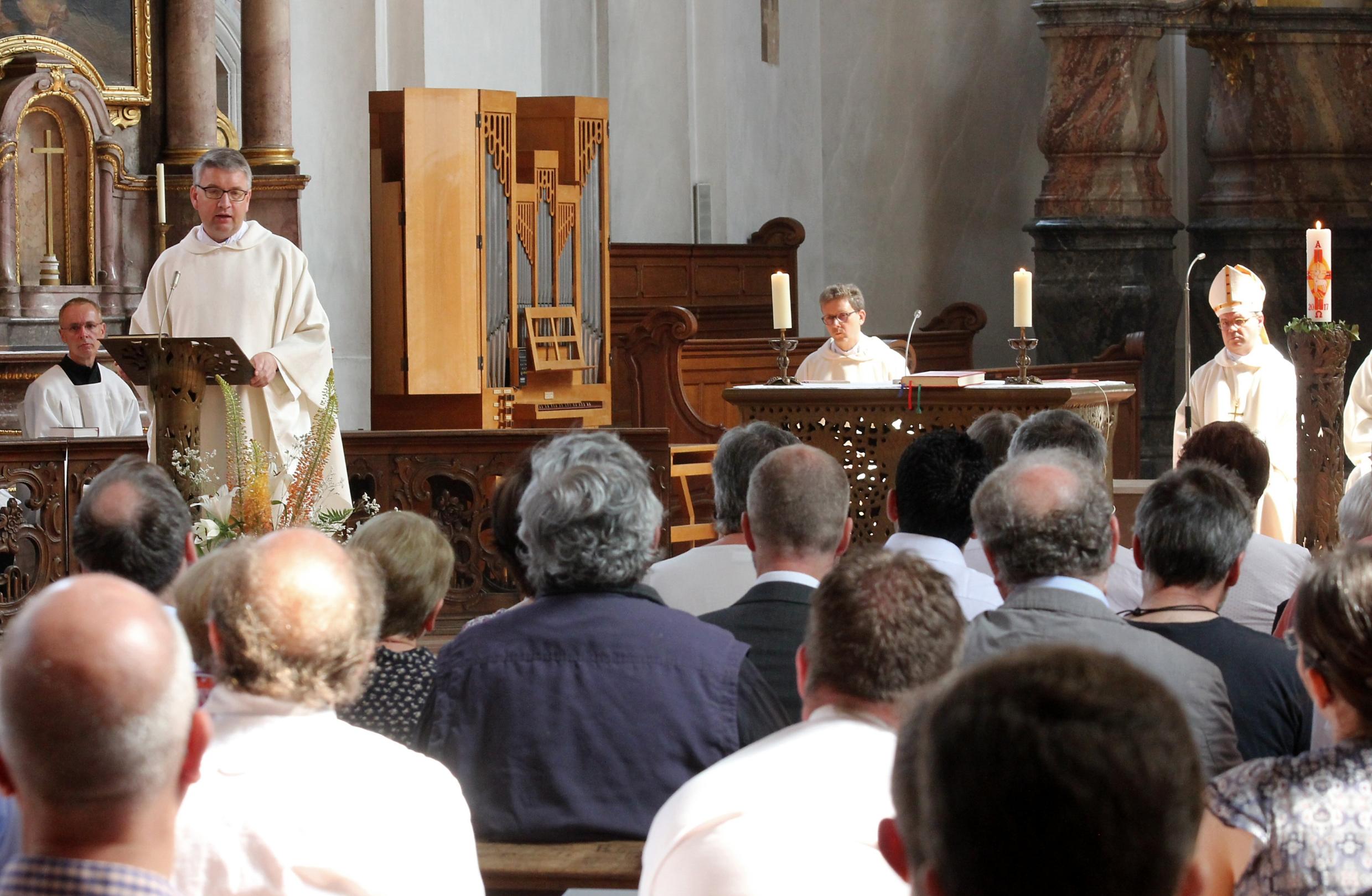 Mainz, 3.6.2017: Am Vortrag des Pfingstfestes hatte der Ständige Diakonat im Bistum Mainz zu einem Tag der Begegnung und des Gebets' in die Augustinerkirche in Mainz eingeladen.
