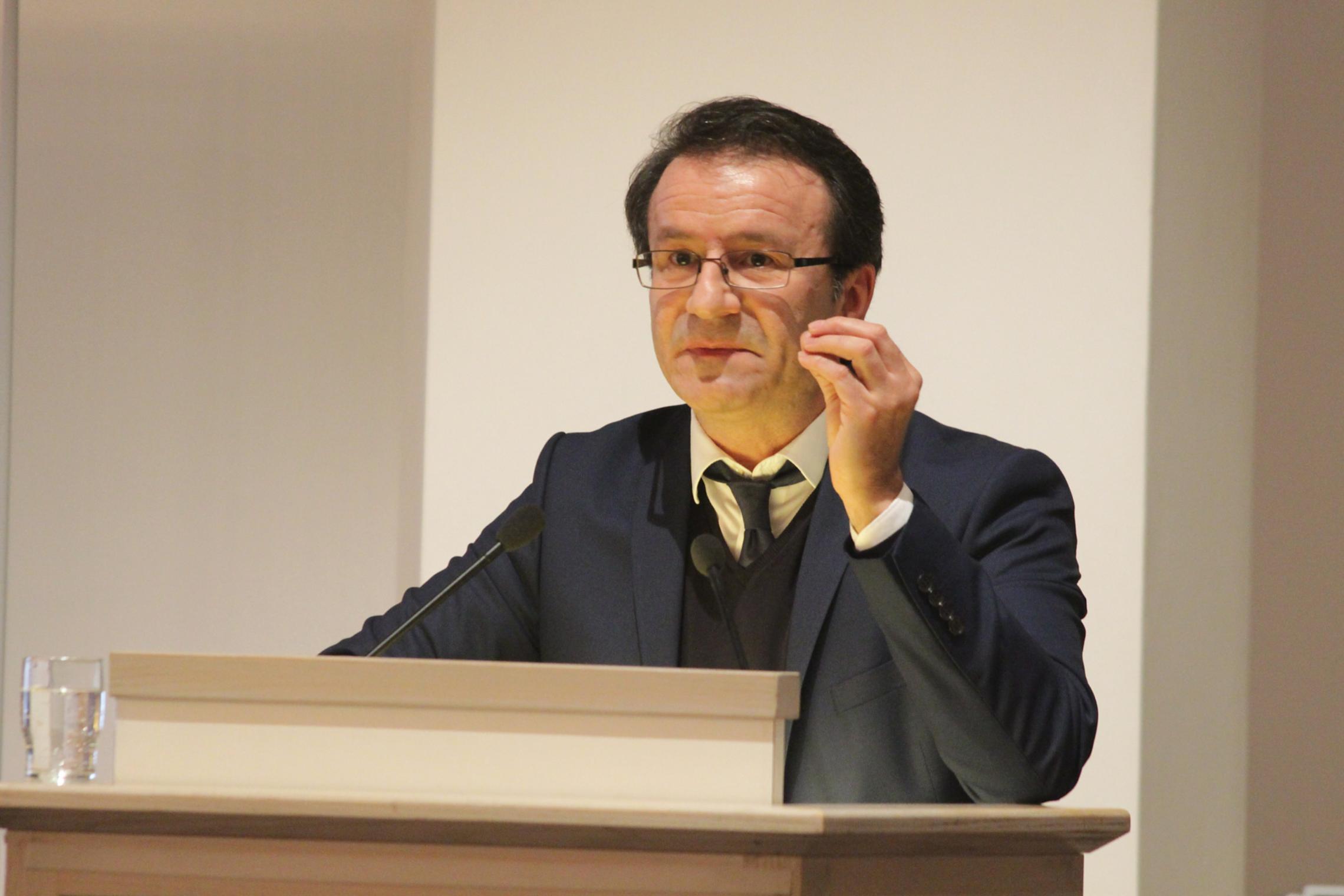 Mainz, 18. Februar 2017: Miguel Vicente bei seinem Grußwort auf dem Tag der Räte im Erbacher Hof.