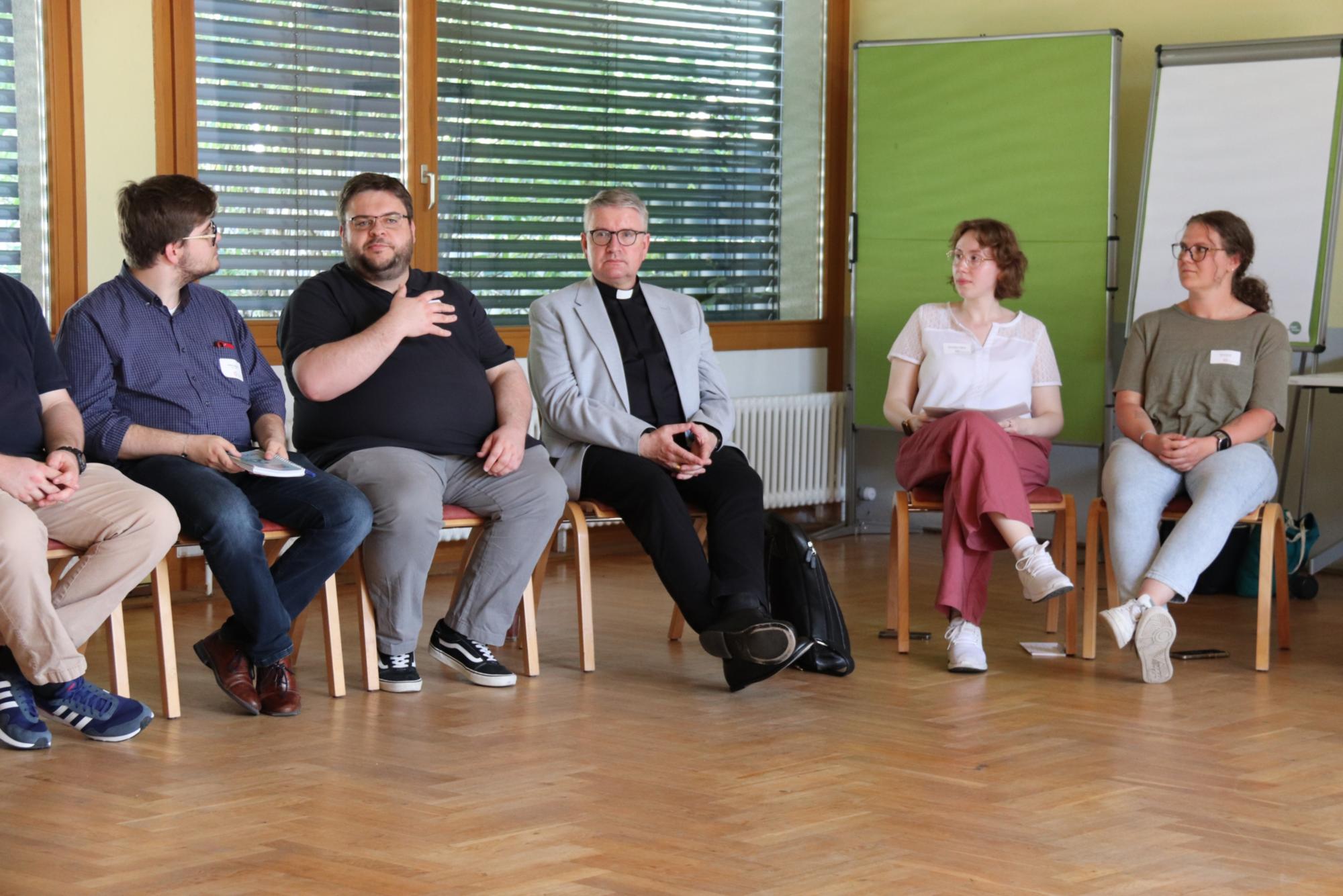 Diskussionsrunde beim Theotag 2026 (c) Bistum Mainz/Hoffmann