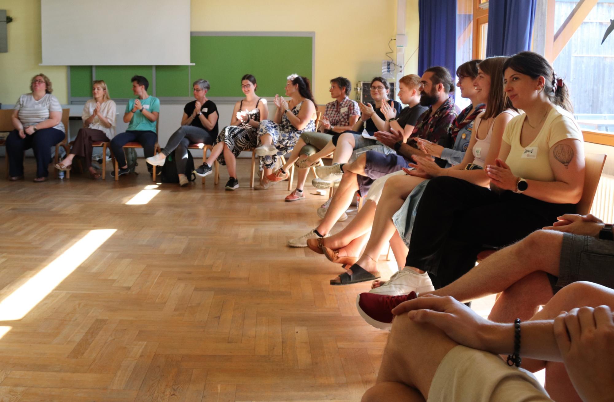 Teilnehmende der Diskussionsrunde am Theotag 2026 (c) Bistum Mainz/Hoffmann