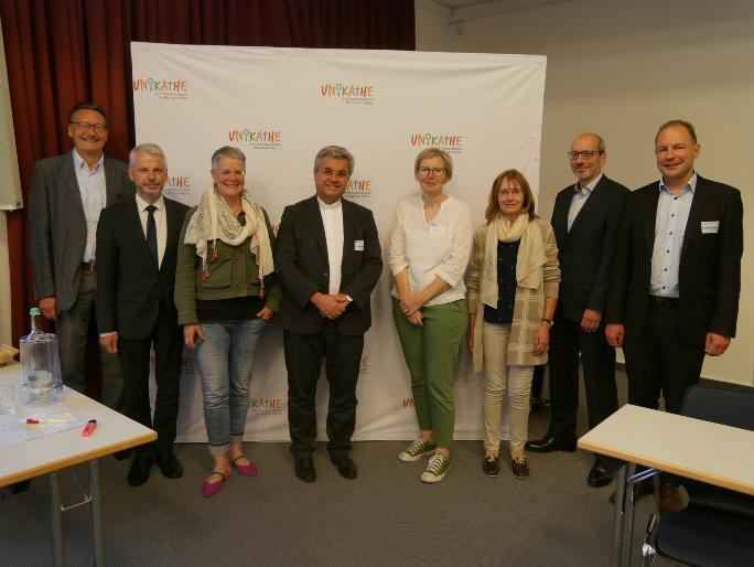 Mainz, 7. Juli 2022: Vorstand und Aufsichtsrat von Unikathe.