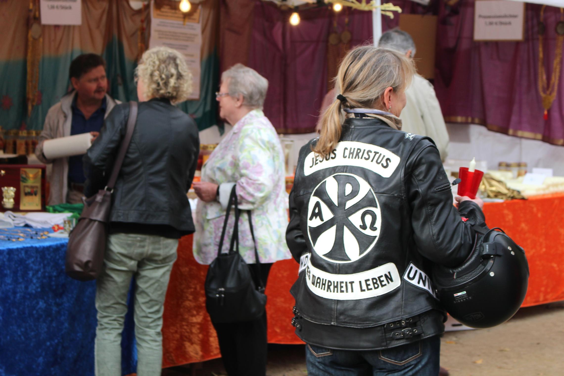 Dieburg, 7. September 2018: Ganz verschiedene Pilger hatten sich in Dieburg zur Eröffnung der Großen Wallfahrt eingefunden.