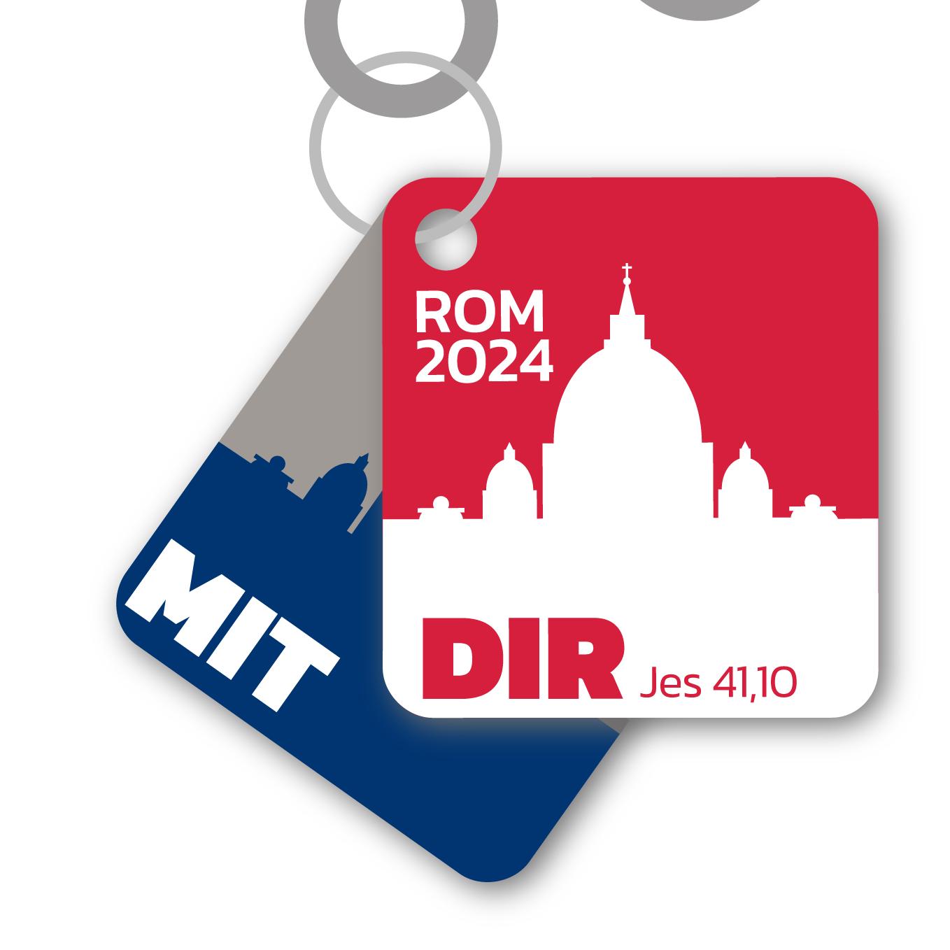 Logo Bistum Mainz internationale Ministrant*innen Wallfahrt nach Rom 2024