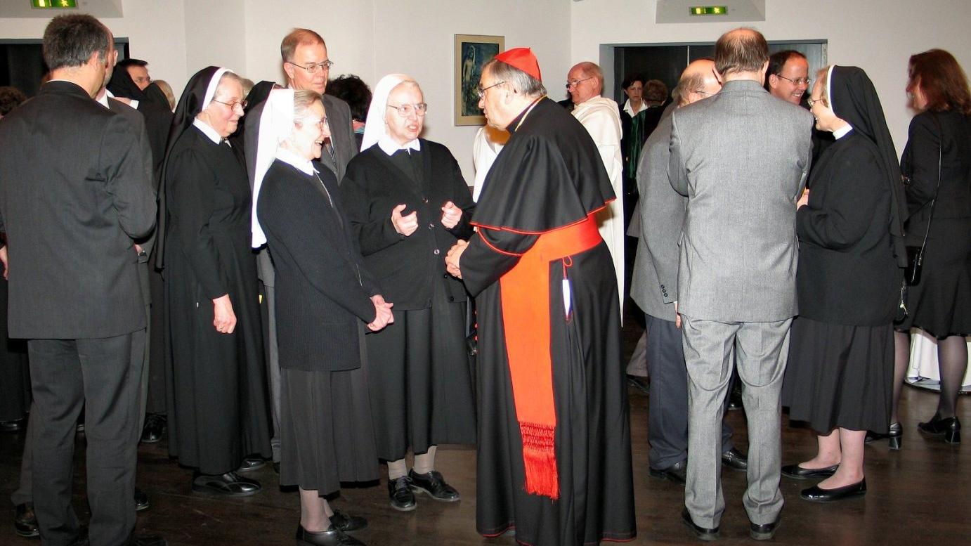 Mainz, 15. Januar 2005: Über 200 Gäste aus dem ganzen Bistum waren zum Neujahrsempfang nach Mainz gekommen.