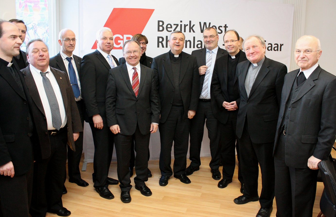 Mainz, 8. März 2010: Treffen der Gewerkschaften mit der katholischen Kirche in Rheinland-Pfalz. (c) Bistum Mainz / Blum