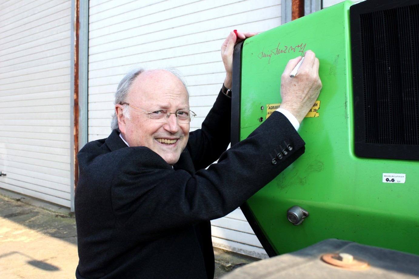 Bingen, 20.3.2012: Domdekan Heinz Heckwolf gehörte zu den ersten Unterzeichnern der 