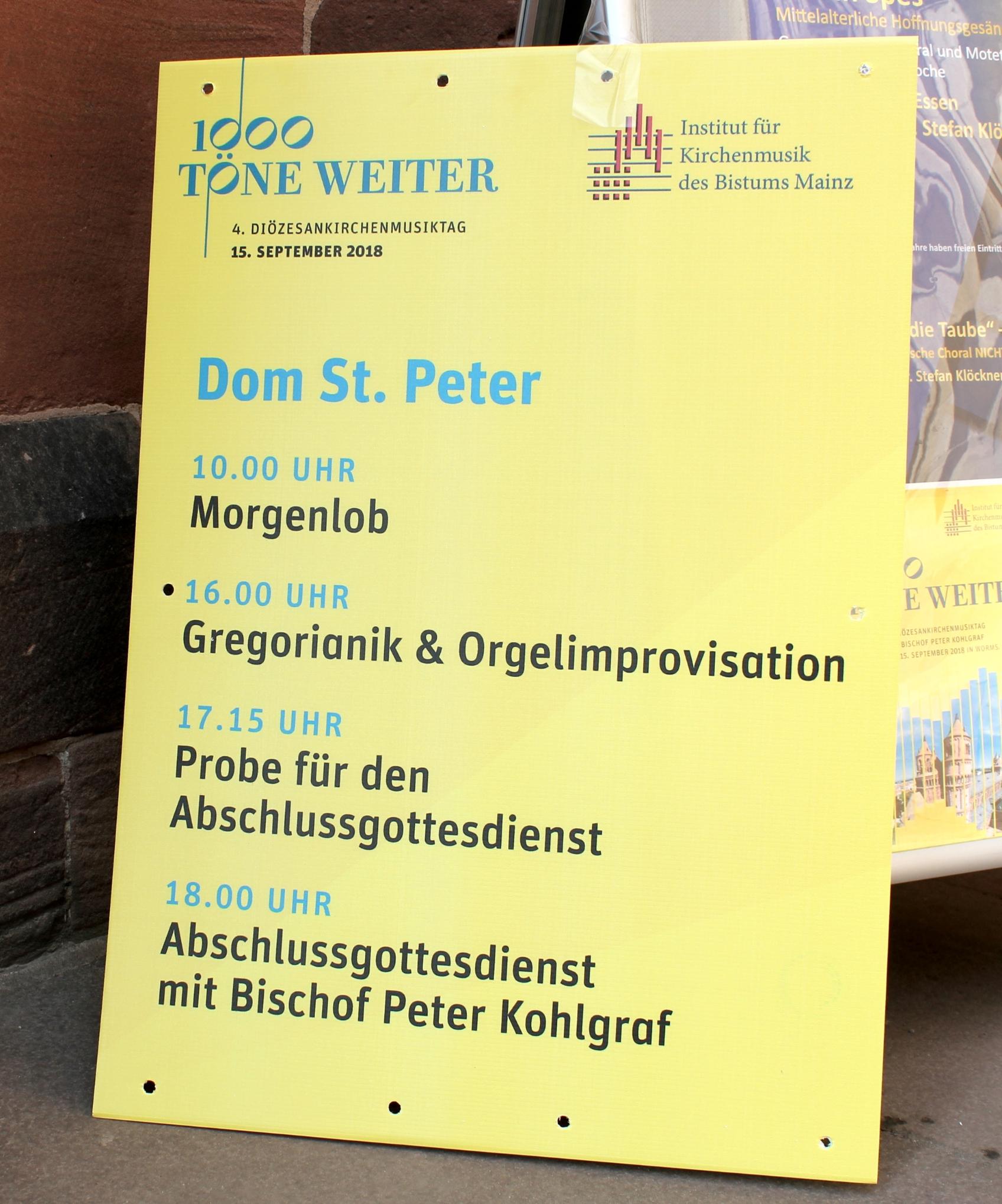 Diözesankirchenmusiktag Worms 2018 (c) Bistum Mainz / Matschak