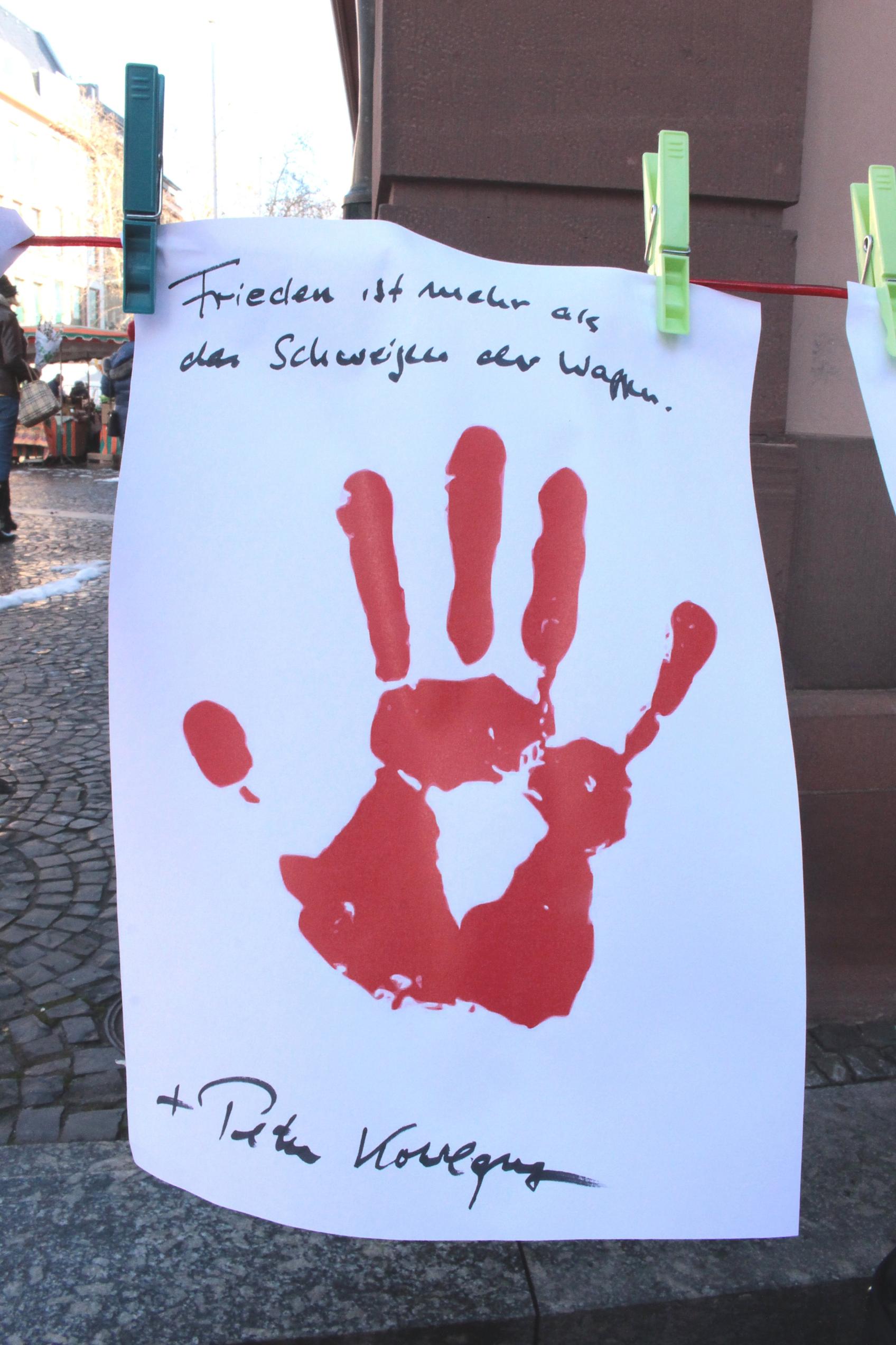 Red Hand Day (c) Bistum Mainz / Blum