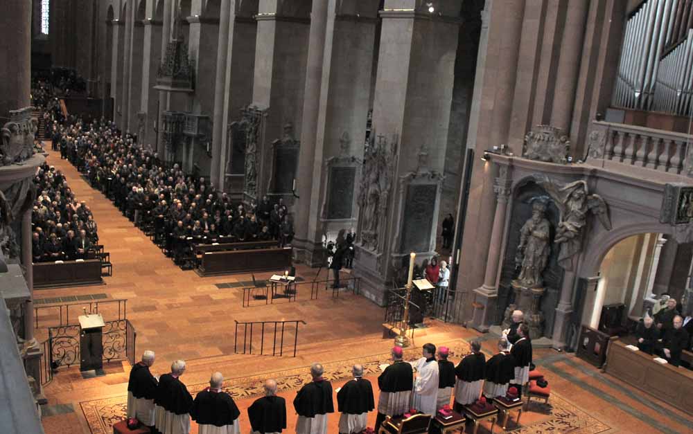 Totenvesper für Kardinal Lehmann (c) Bistum Mainz