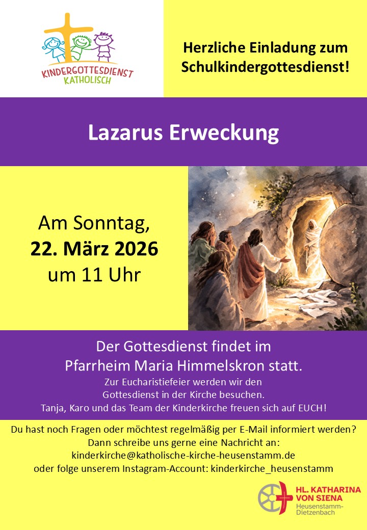 2026-03-22_Einladung_Schulkindergottesdienst_Lazarus Erweckung