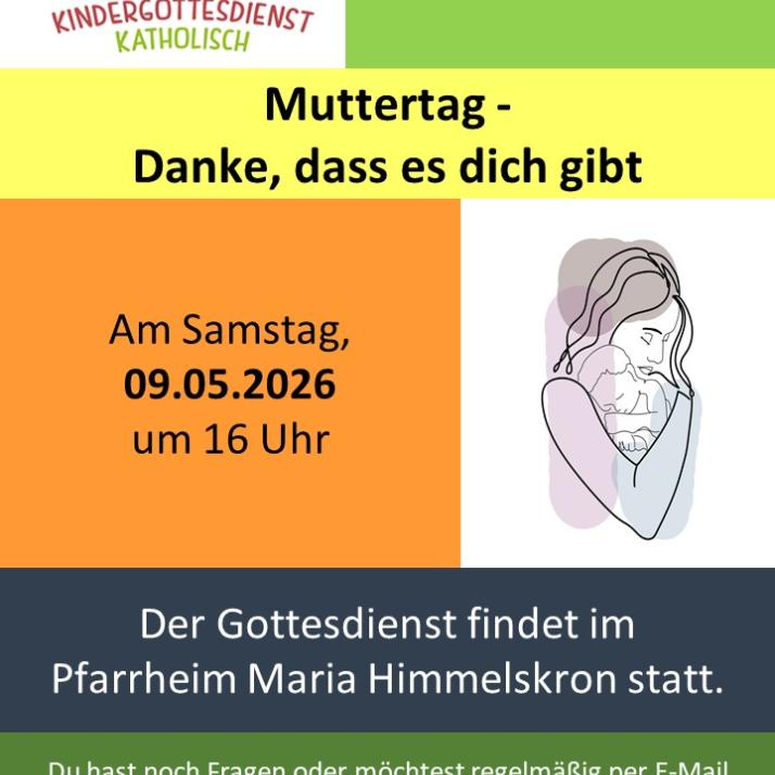 2026-05-09_Einladung Kleinkindergottesdienst_Muttertag