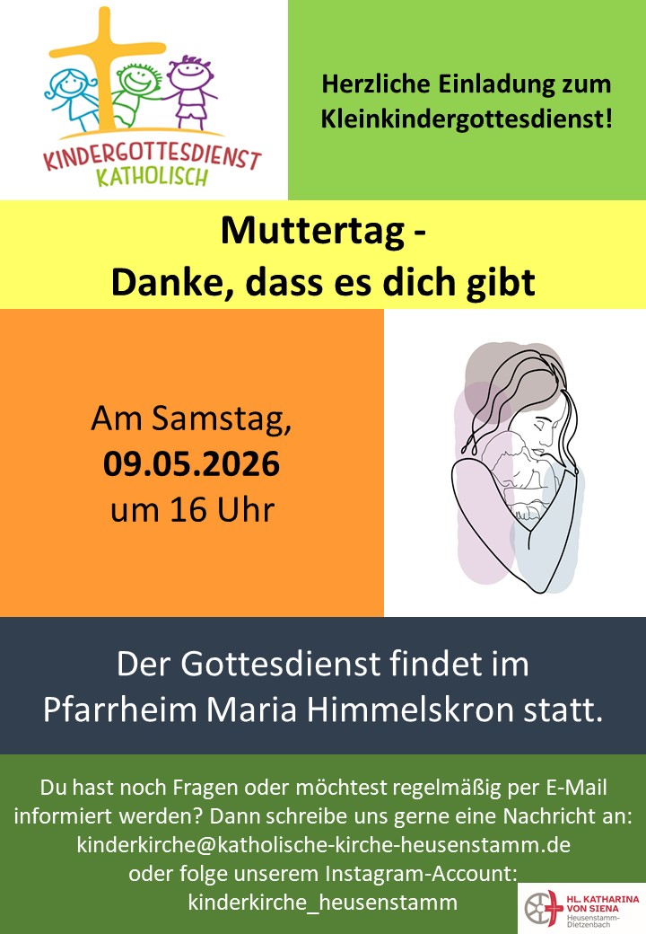 2026-05-09_Einladung Kleinkindergottesdienst_Muttertag