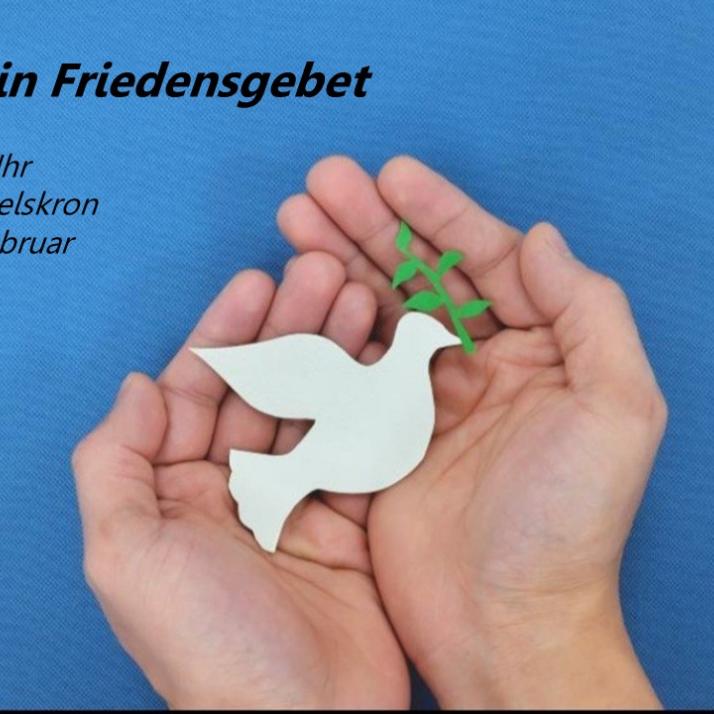 Einladung zum Friedesgebet