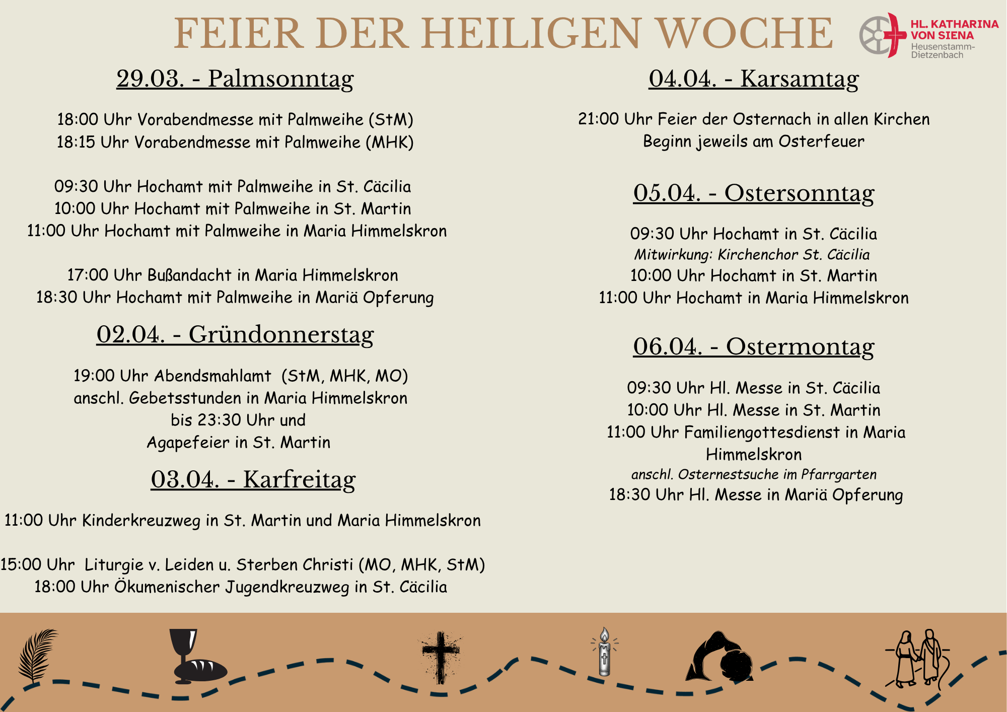 Feier der heiligen Woche