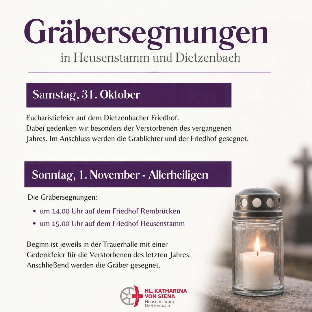 Gräbersegnung