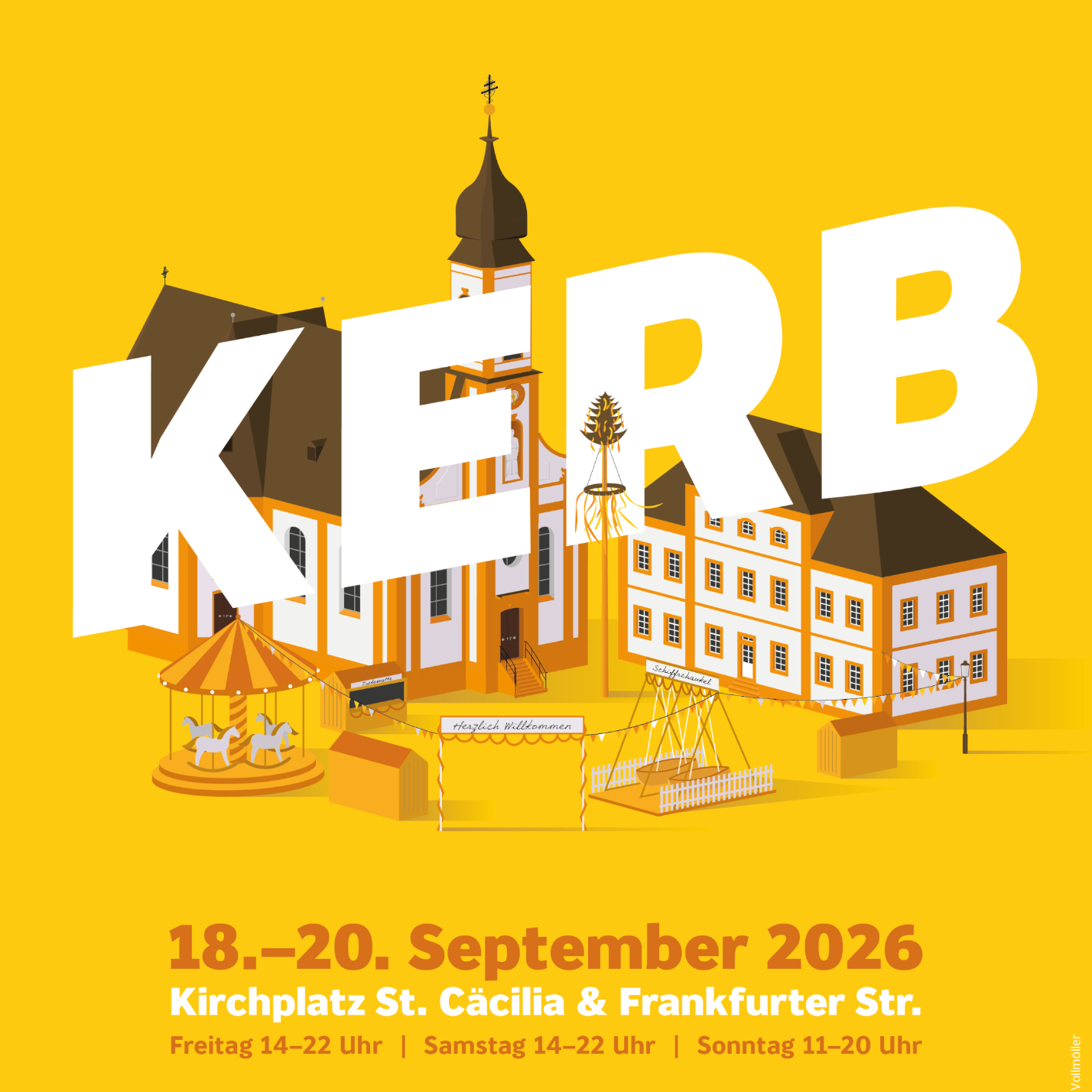 Kirchweih 2026 gelb
