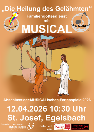 2026- Musikalische Ferienspiele Plakat