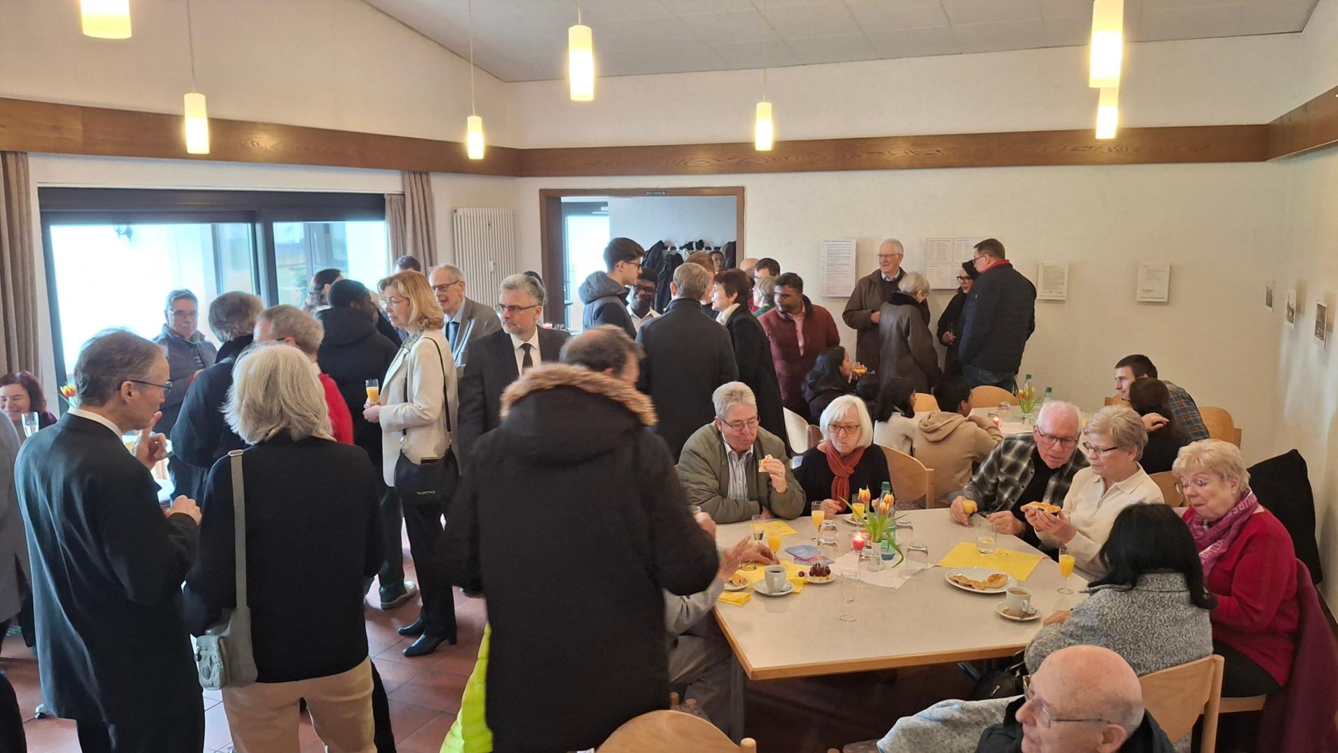 70 Jahre Feier im Anschluss an den Gottesdienst