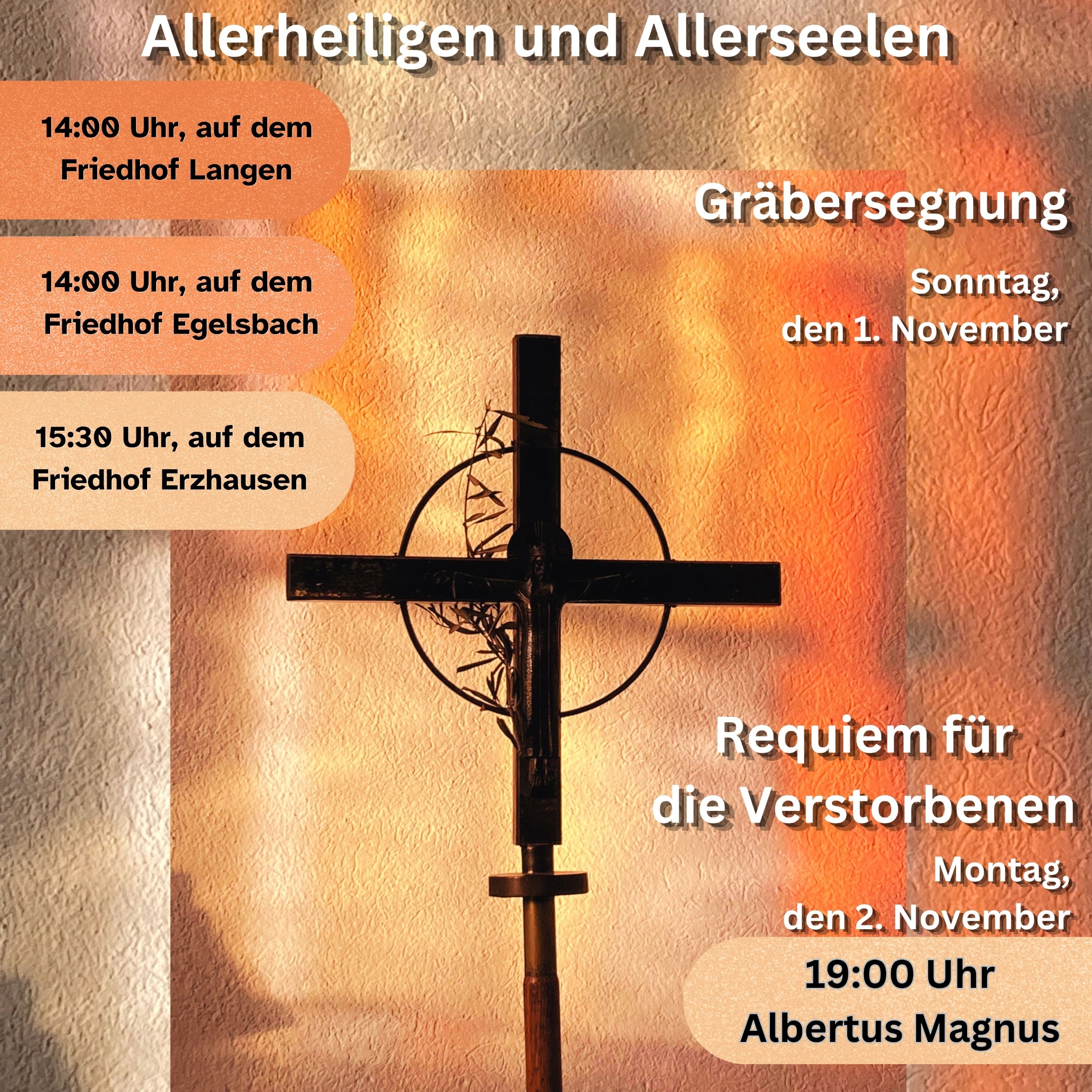 Allerheiligen und Allerseelen