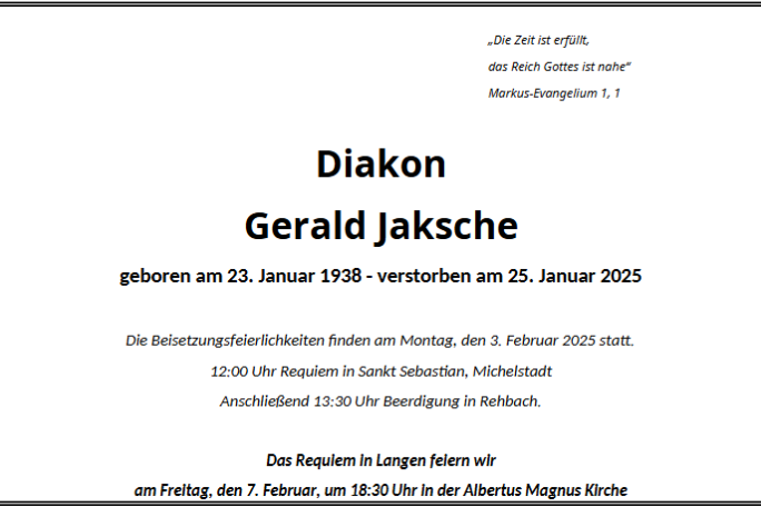 Diakon Jaksche