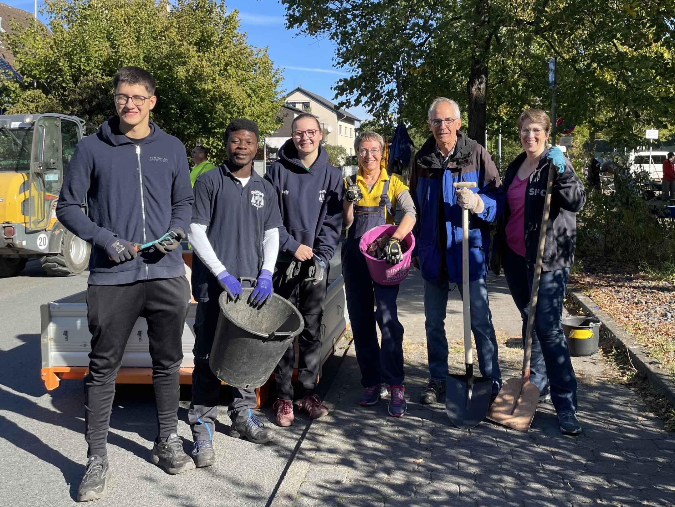 Das Mehrgenerationen-Team unserer Pfarrei