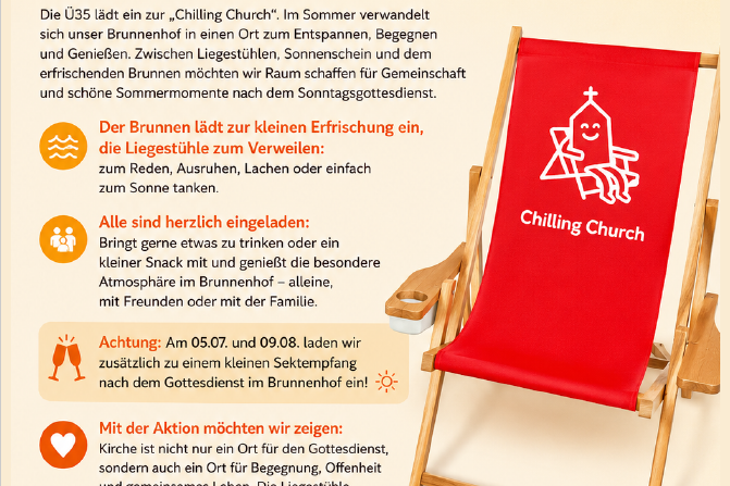 Entspannung Chilling Church