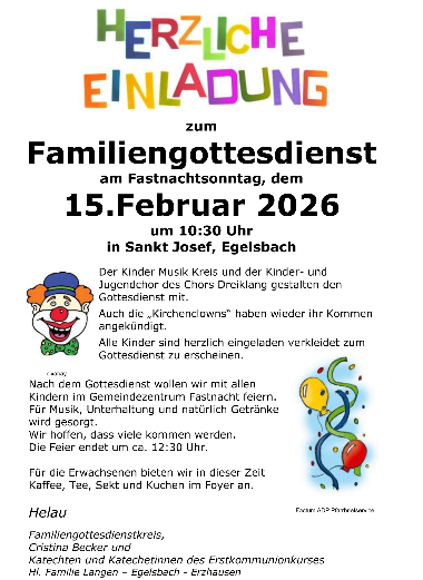 Familiengottesdienst