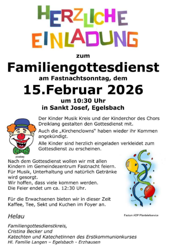 Familiengottesdienst
