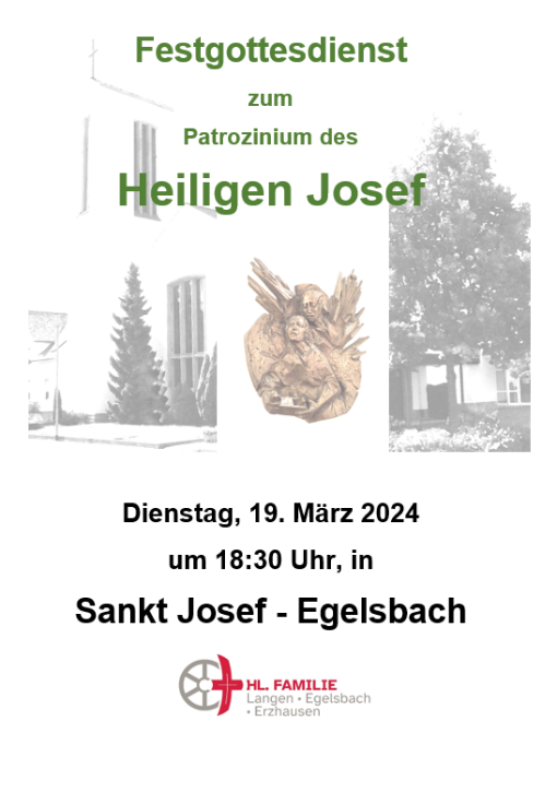 Festgottesdienst St. Josef