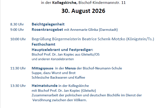 Gedächtniswallfahrt