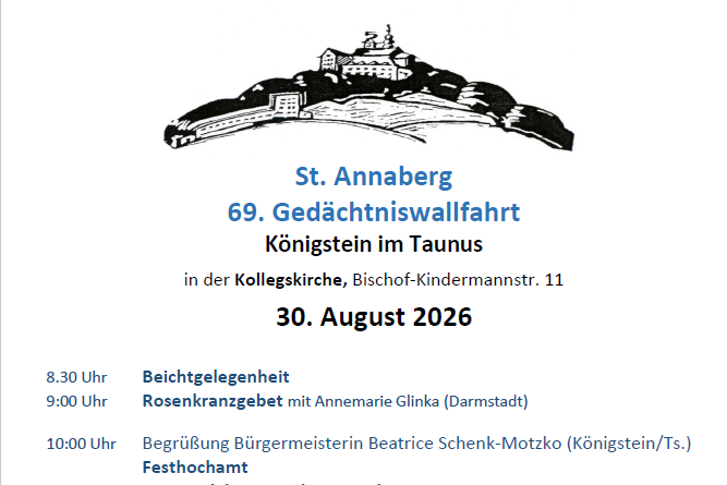 Gedächtniswallfahrt
