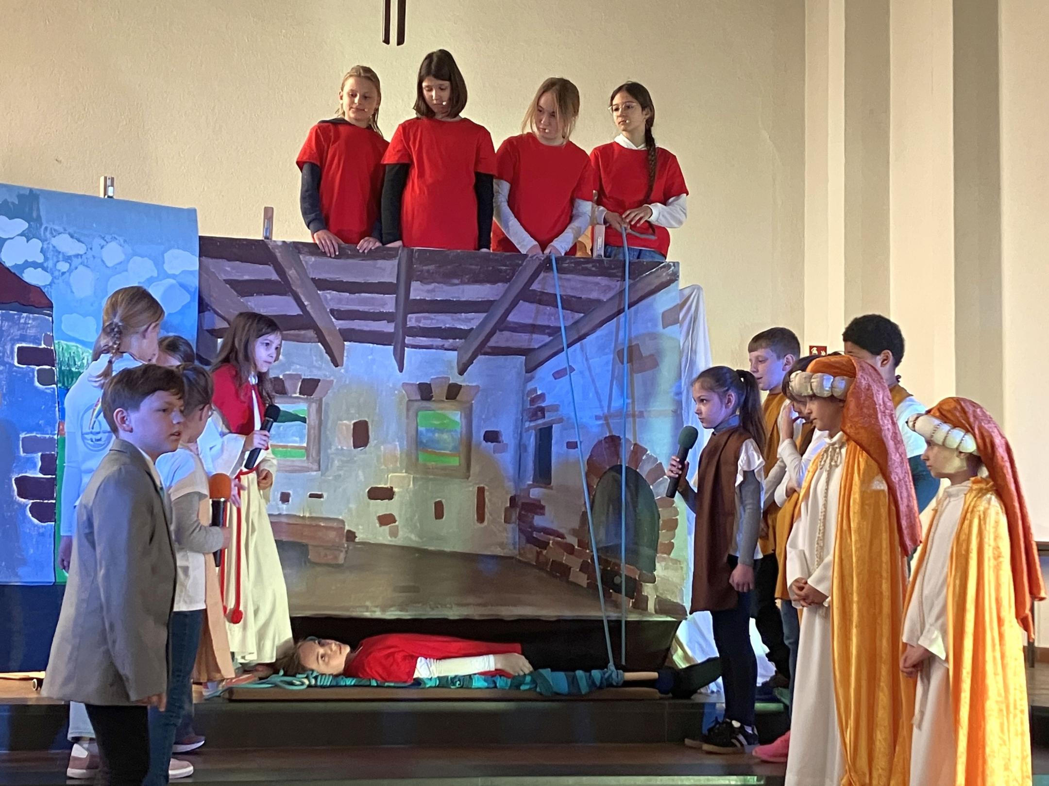 Jesus heilt den Gelähmten