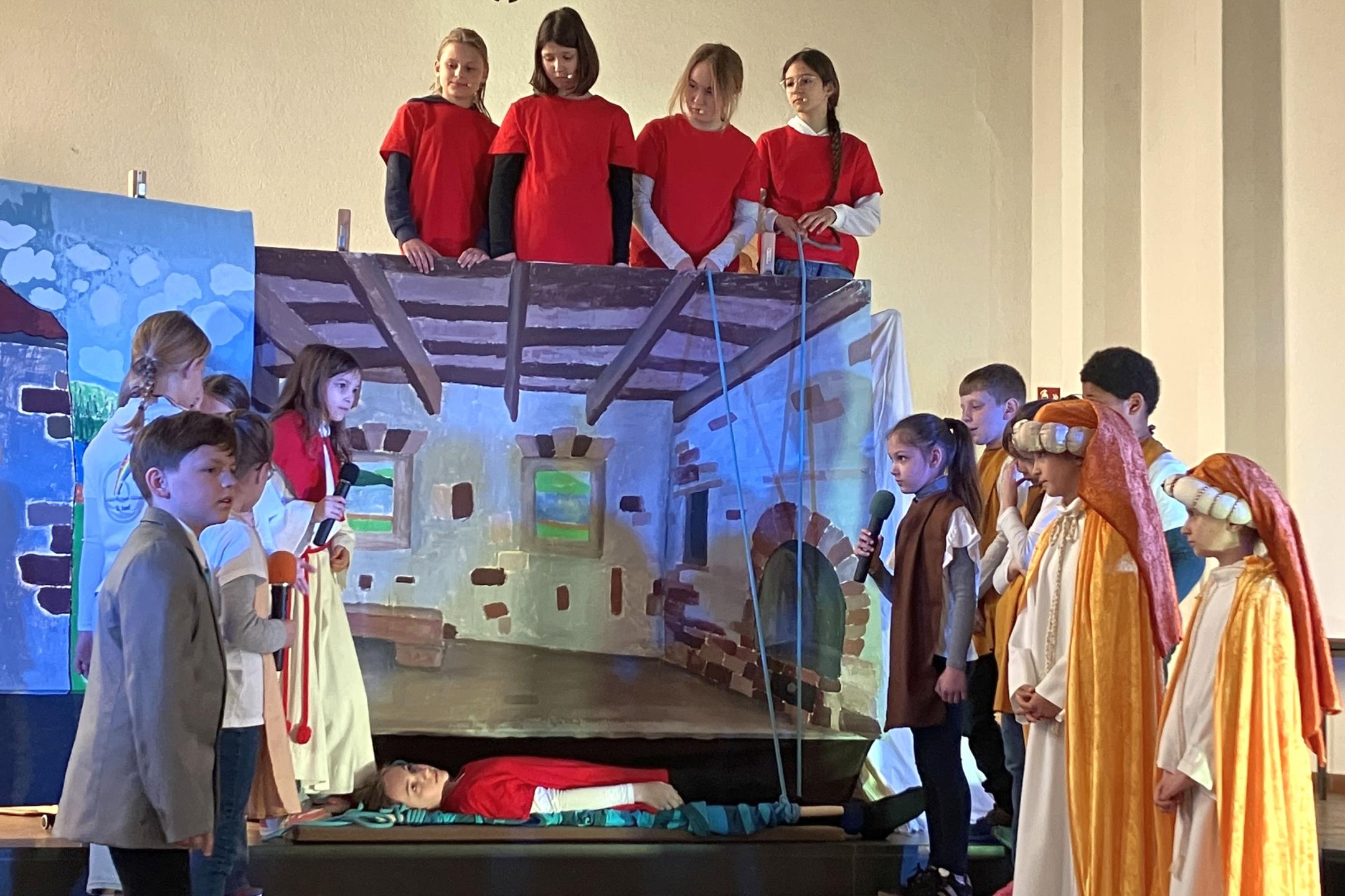 Jesus heilt den Gelähmten