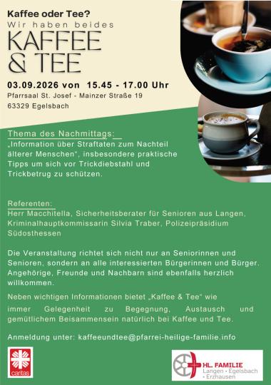 Kaffee oder Tee 2026.07
