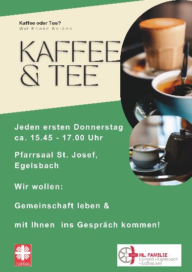 Plakat NEU Kaffee&Tee