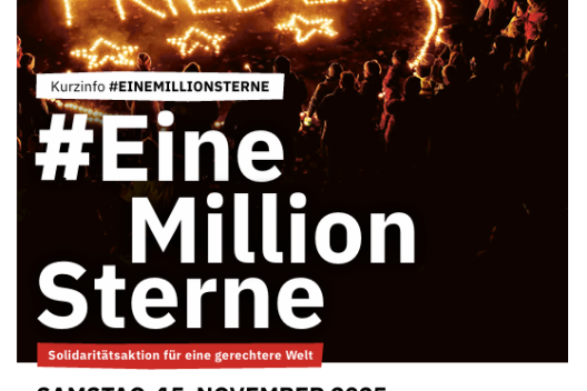 Plakat 1 Mio Sterne