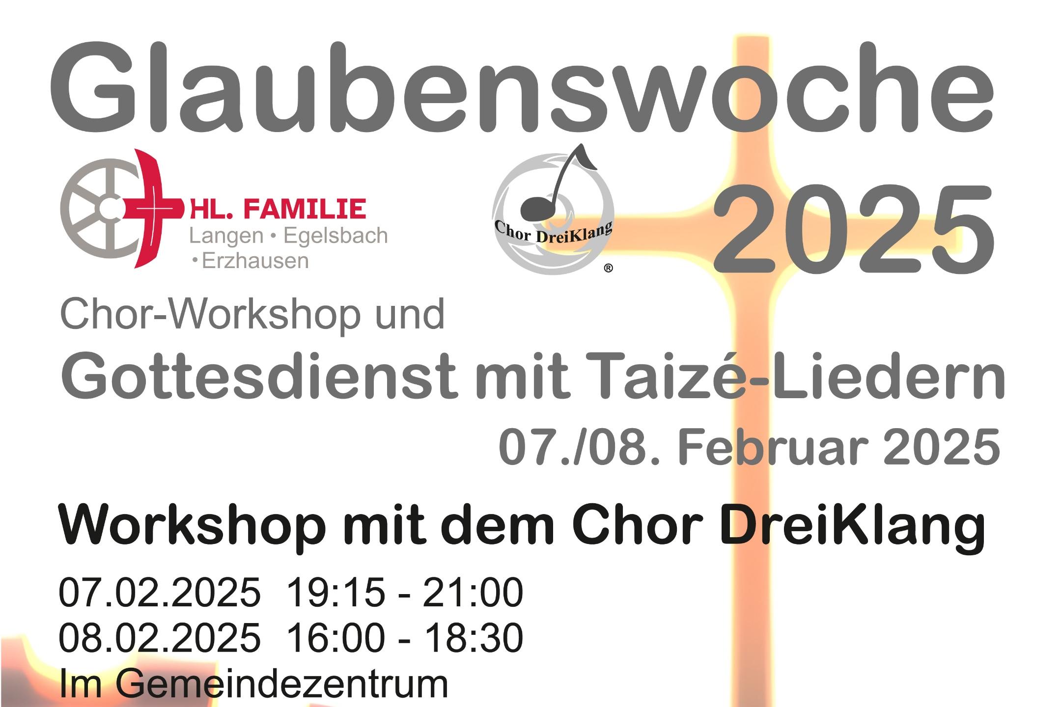 Taize Workshop