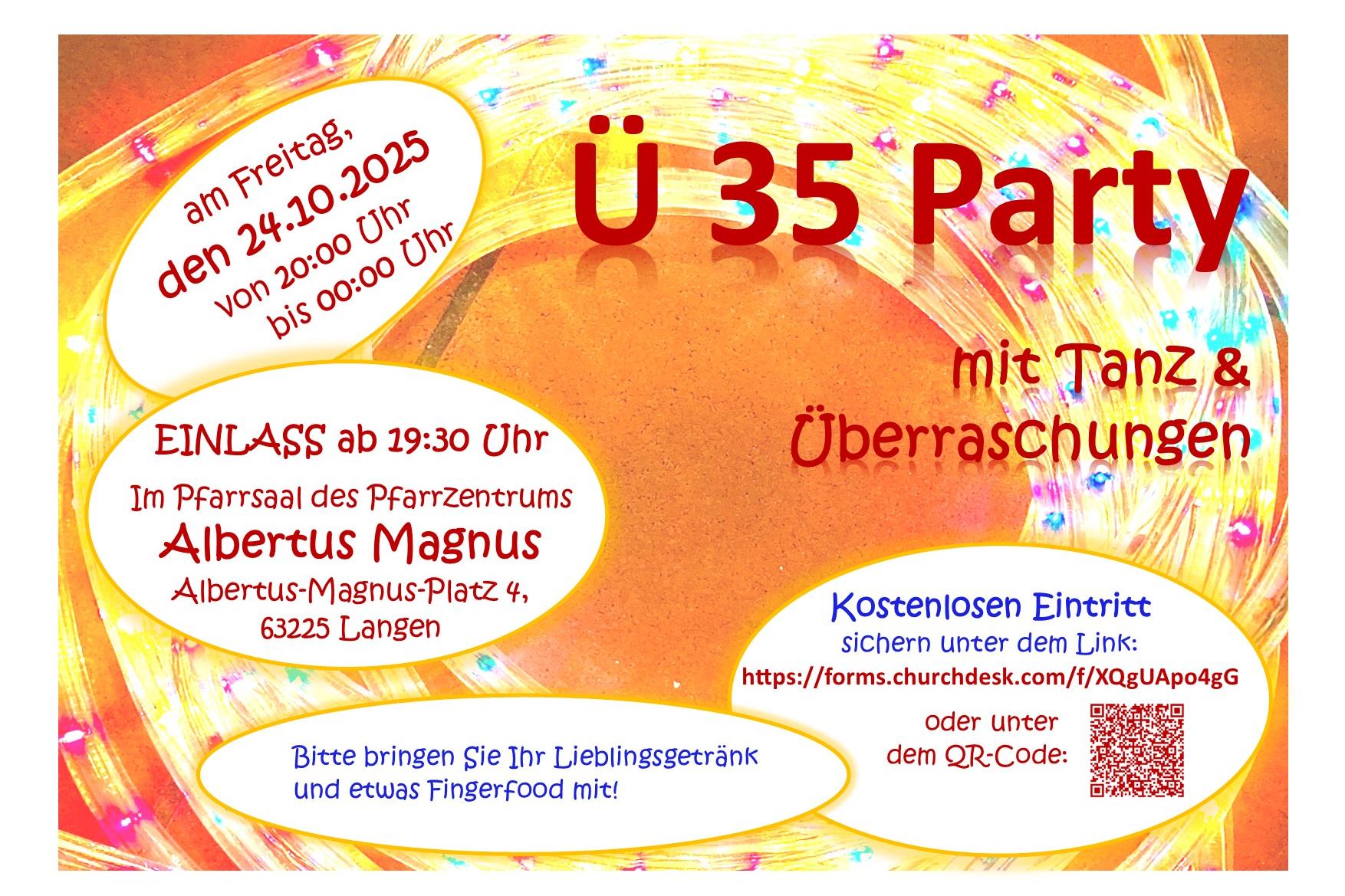 Ü35 Party 2025