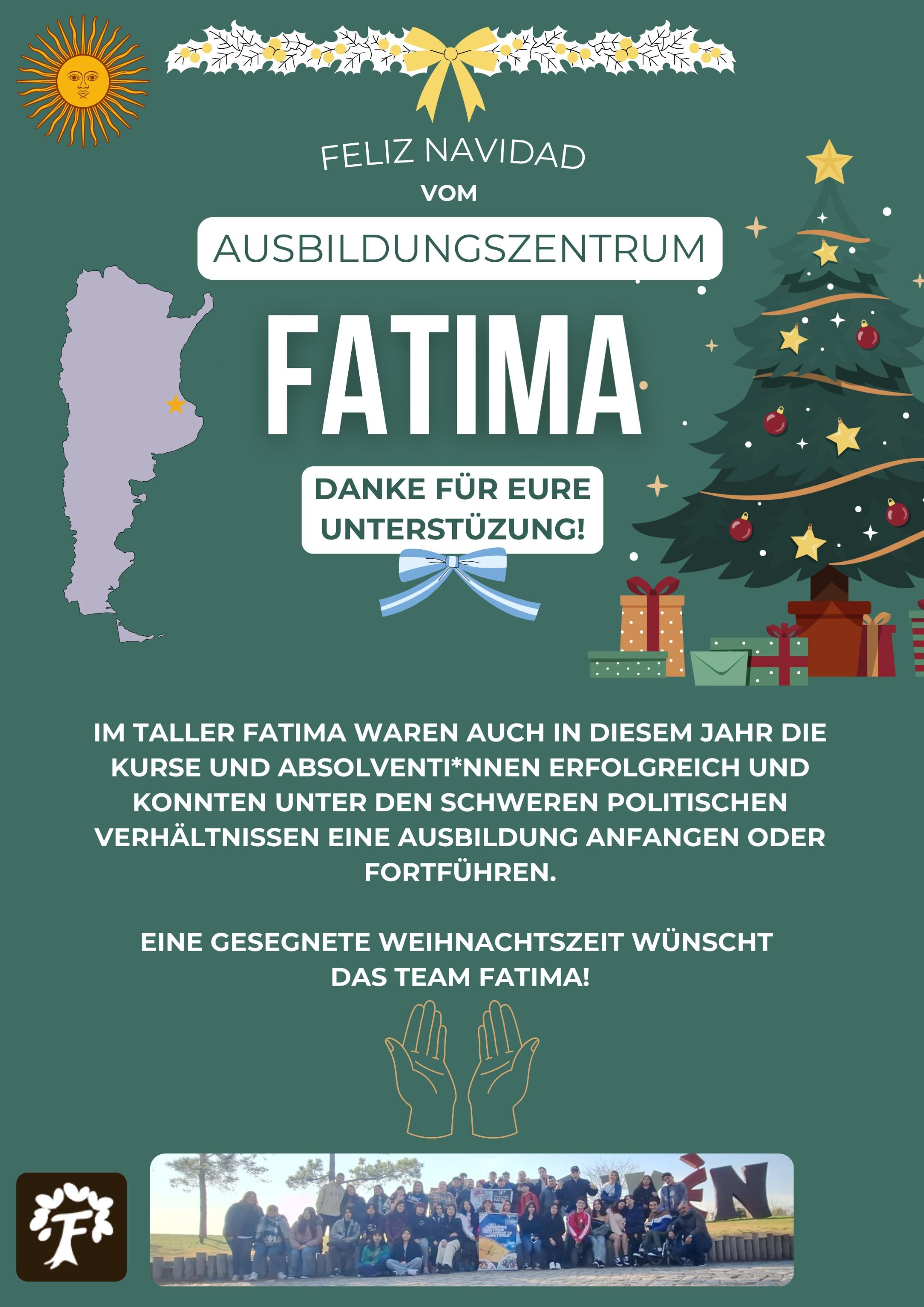 Weihnachtsgrüße Fatima 2024