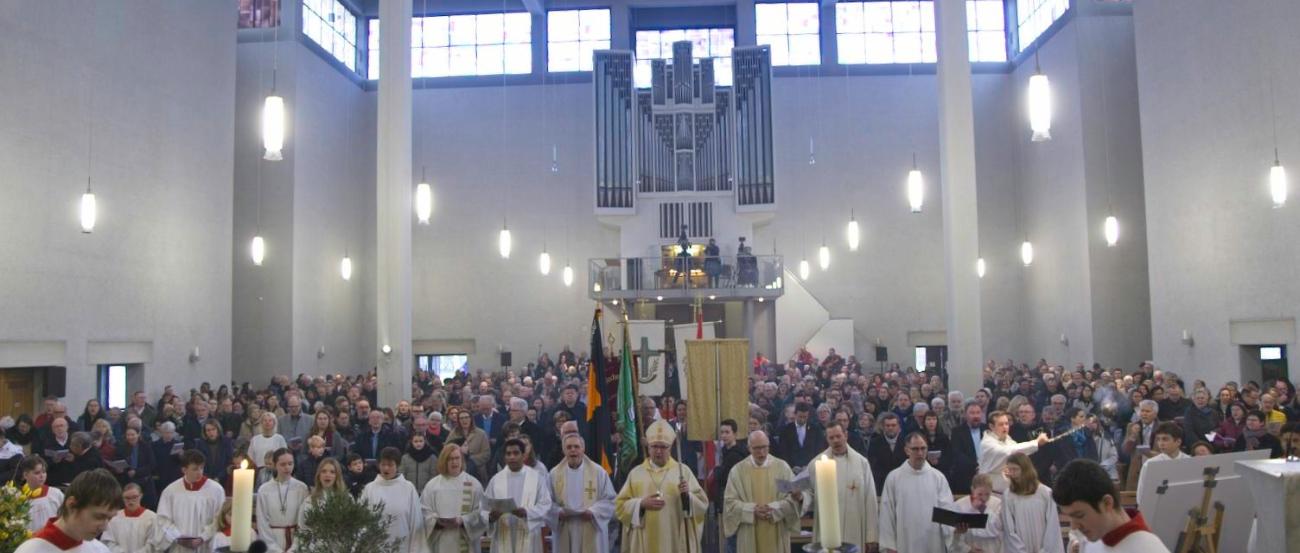 Gründungsgottesdienst Pfarrei Heilige Theresa von Avila, Mühlheim-Obertshausen