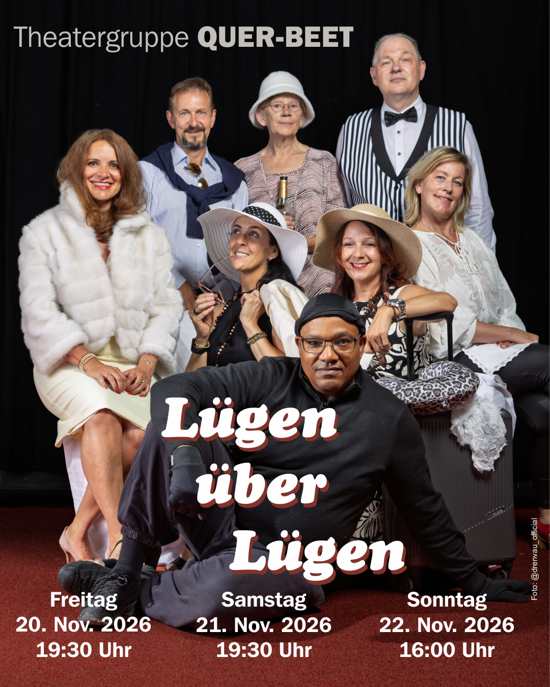 Flyer Quer-Beet Lügen über Lügen