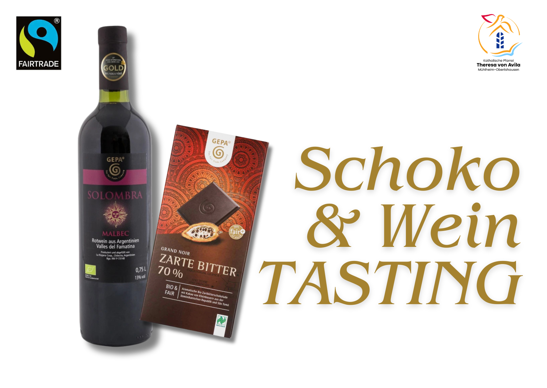 Wein und Schokolade