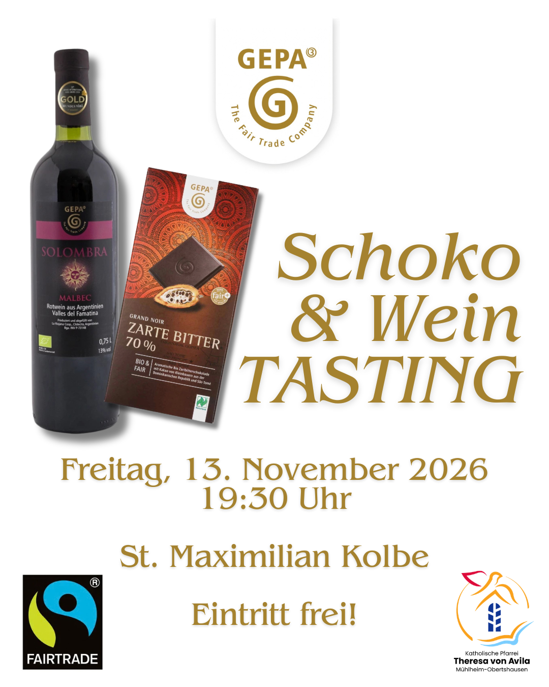 Wein und Schokolade