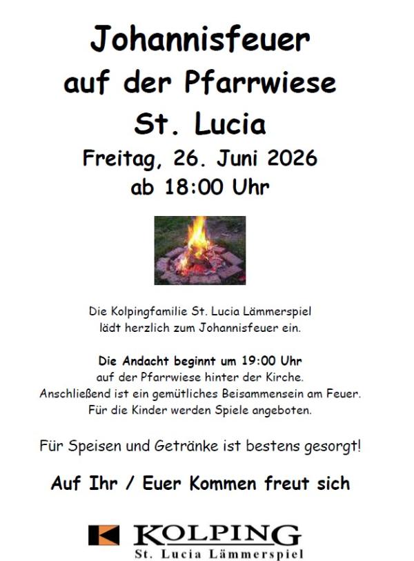 Johannisfeuer