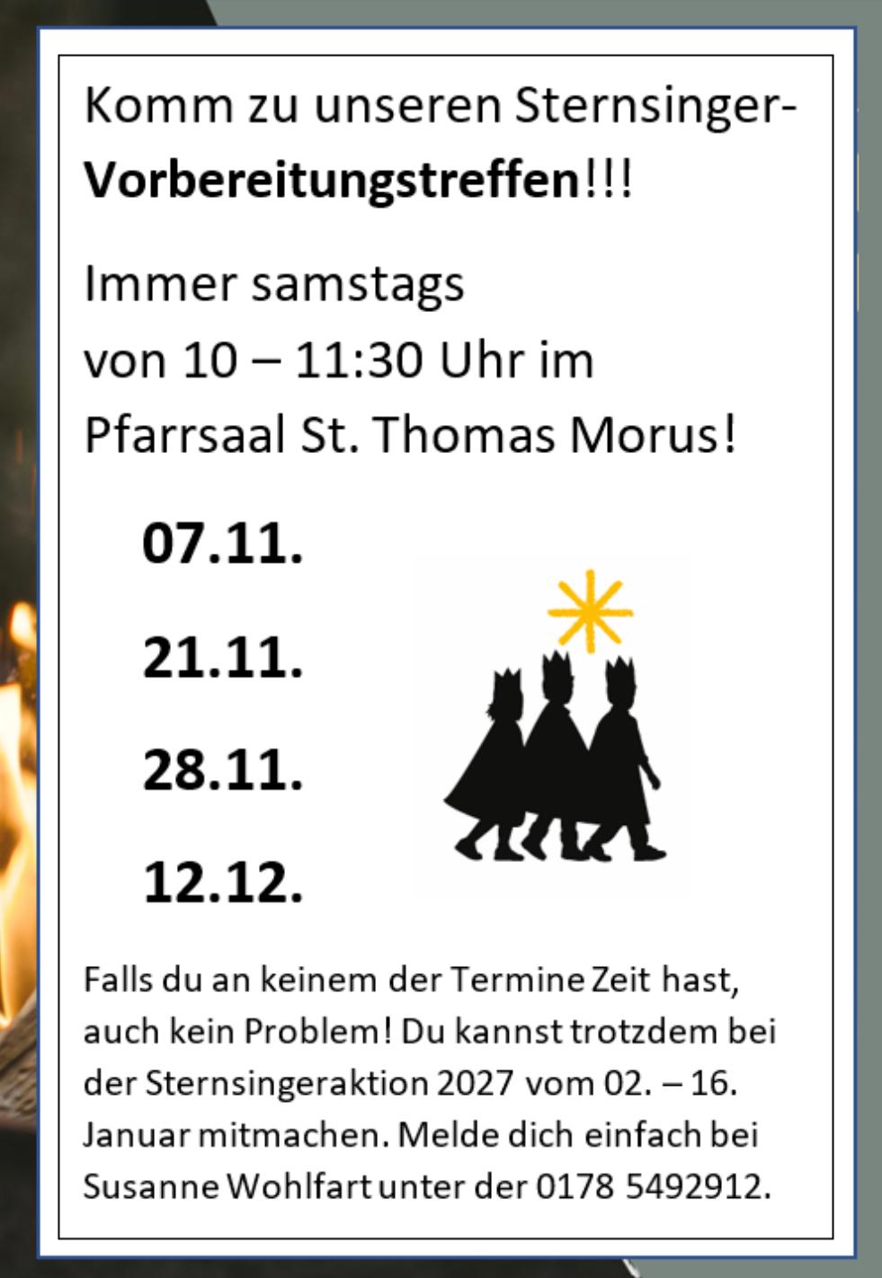 Sternsinger 2027 Obertshausen