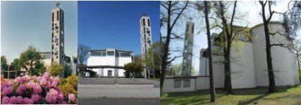 Außenansicht der Piuskirche