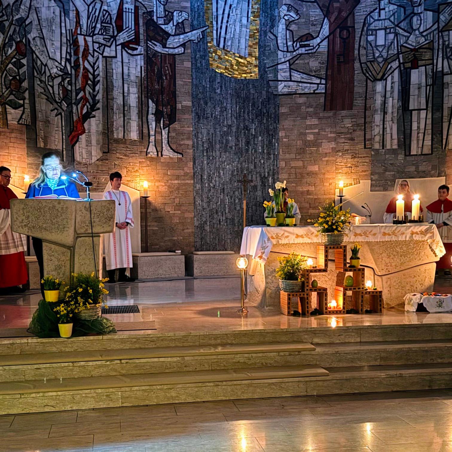 Das Osterlob erschallt