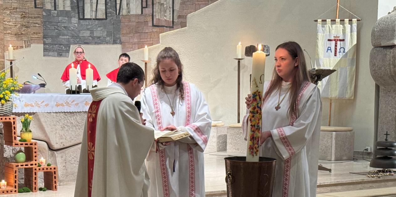 Segnung des Taufwassers