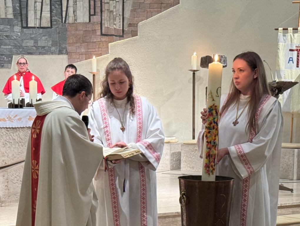 Segnung des Taufwassers