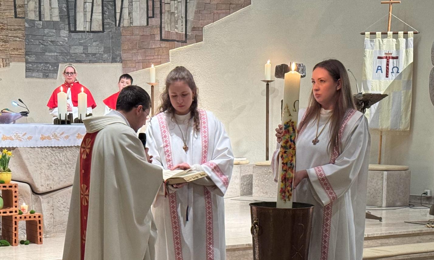 Segnung des Taufwassers